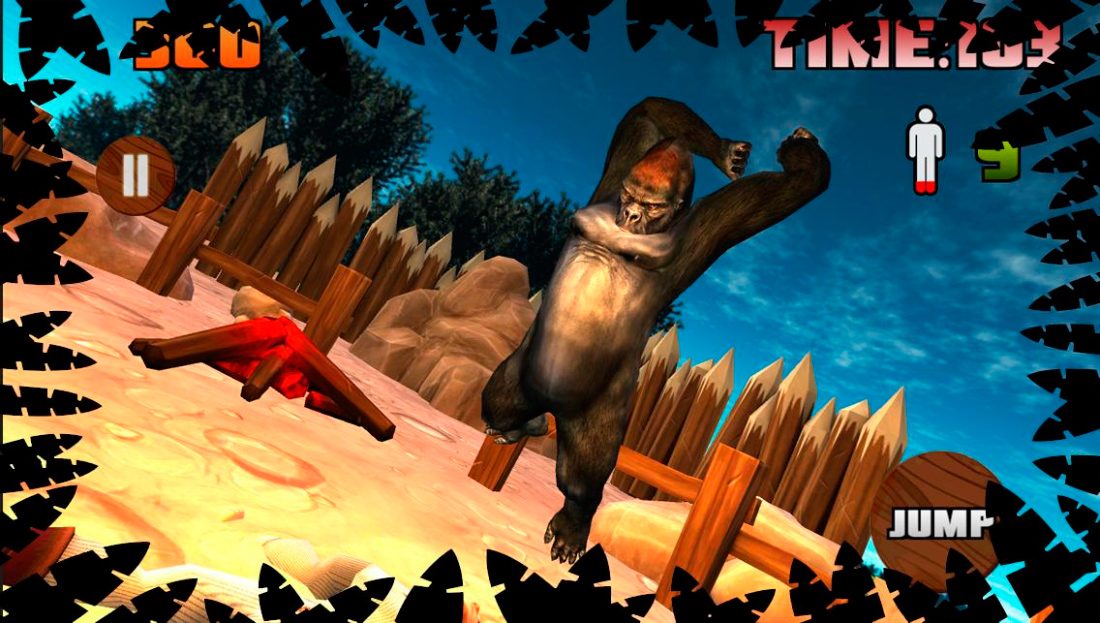 Simulador de Gorila 3D para Android